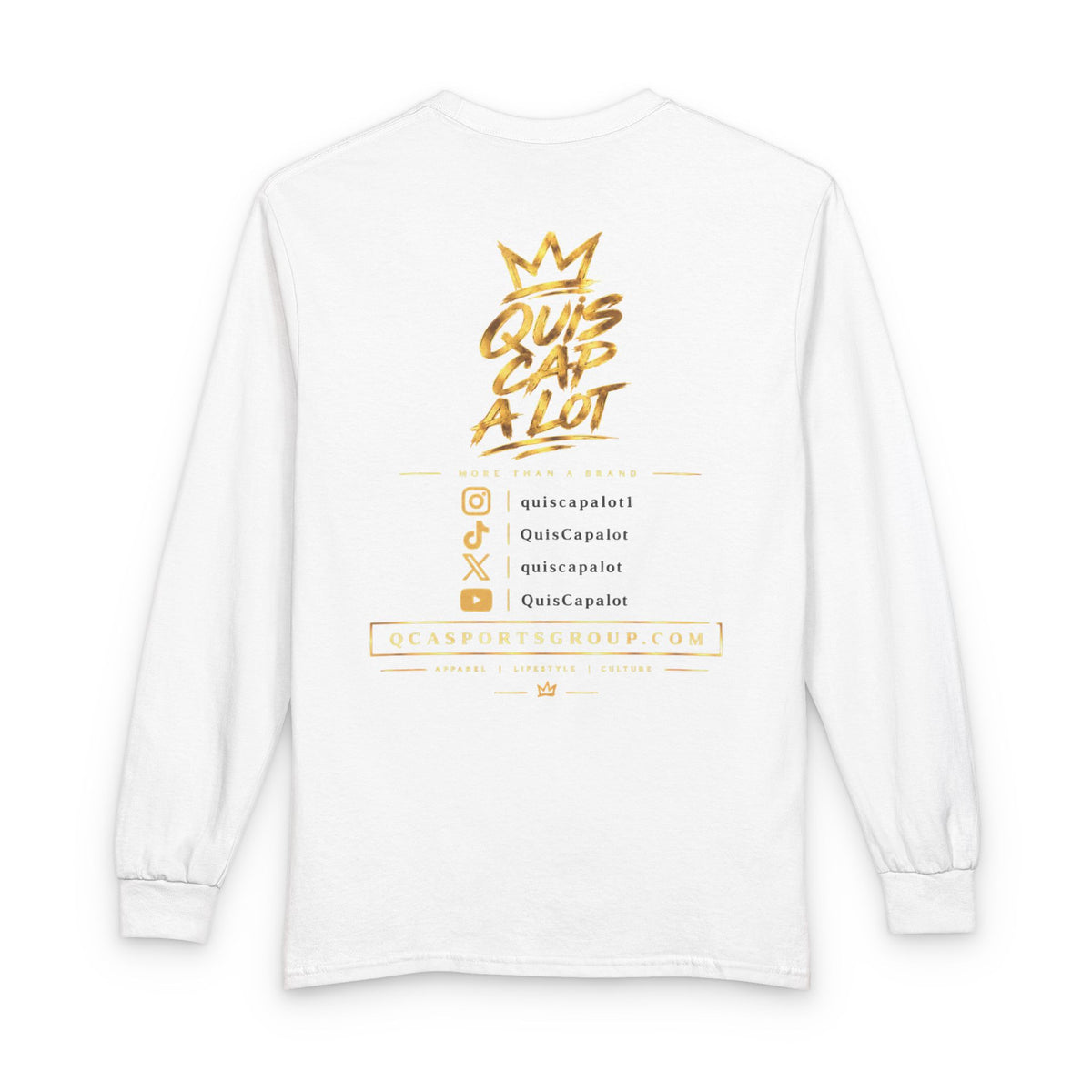 Baaaaaa The Goat Long Sleeve Tee — QuisCaps Graphic Shirt