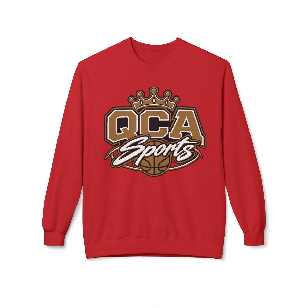 QCA Sports Crewneck Sweatshirt – 'Que Cap A Lot' Basketball Team Pullover