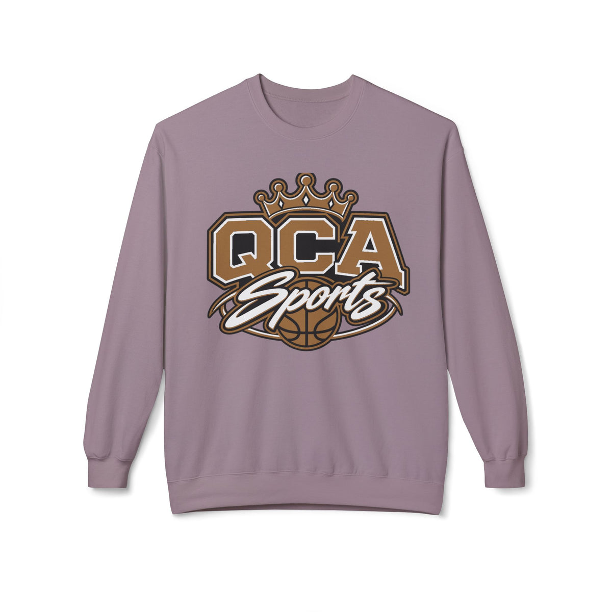 QCA Sports Crewneck Sweatshirt – 'Que Cap A Lot' Basketball Team Pullover