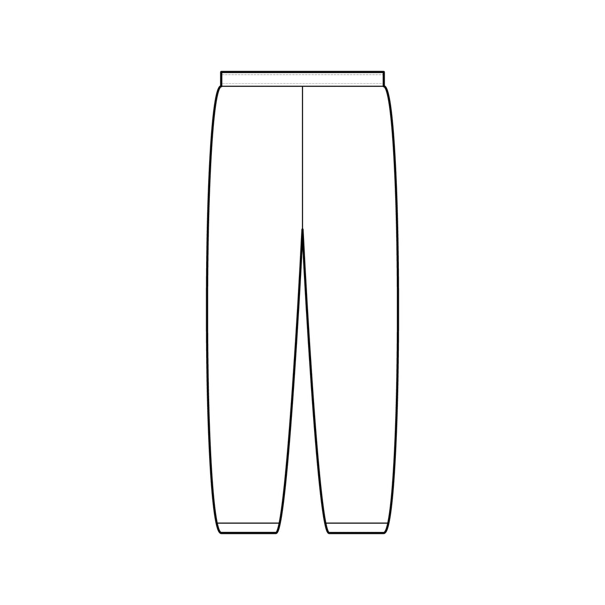 QCA Golden Crest Sweatpants — Quiscapalot Vertical Logo Joggers