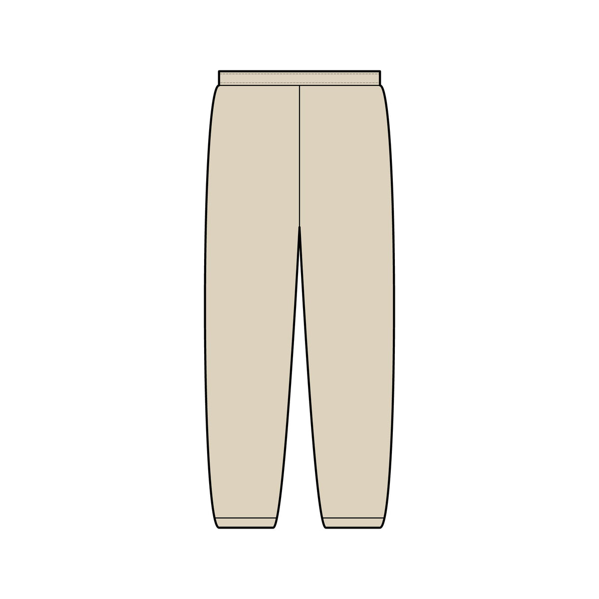 QCA Golden Crest Sweatpants — Quiscapalot Vertical Logo Joggers