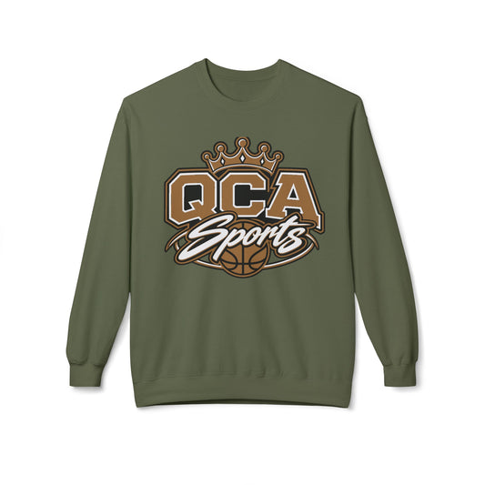 QCA Sports Crewneck Sweatshirt – 'Que Cap A Lot' Basketball Team Pullover