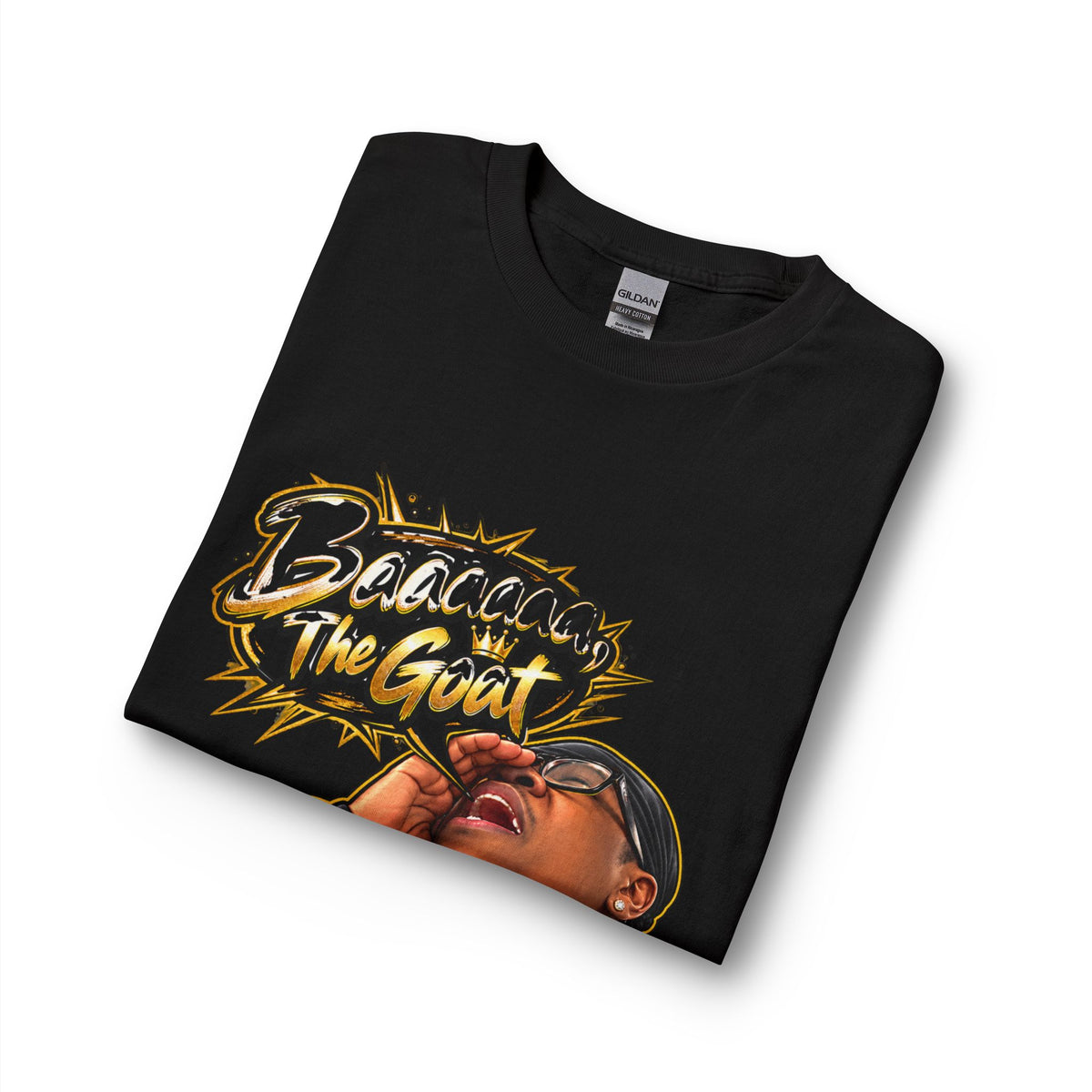 The Goat Graphic Long Sleeve Tee — 'Quis Cap A Lot' Fan Shirt