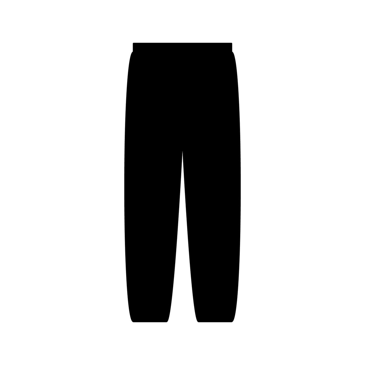 QCA Crown Sweatpants — 'Quis Cap Alot' Vertical Text Joggers