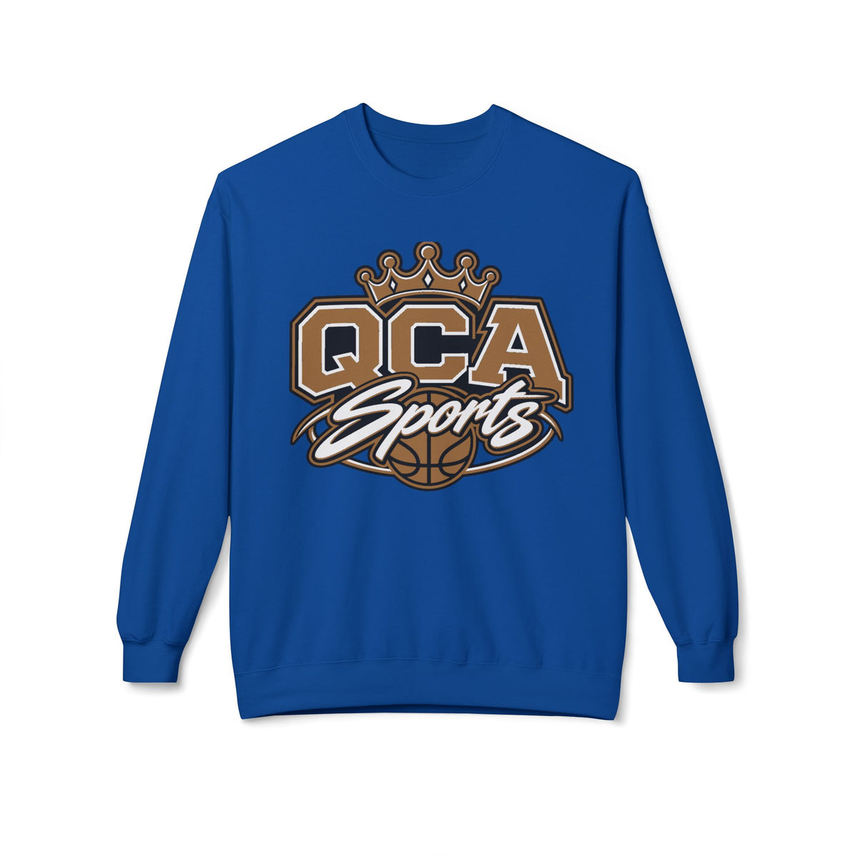 QCA Sports Crewneck Sweatshirt – 'Que Cap A Lot' Basketball Team Pullover