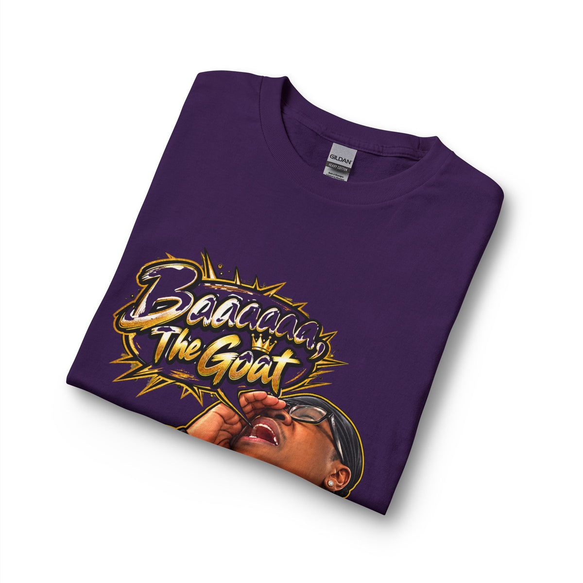 The Goat Graphic Long Sleeve Tee — 'Quis Cap A Lot' Fan Shirt